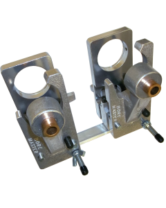 TEM202 Double bore fixture with magnets